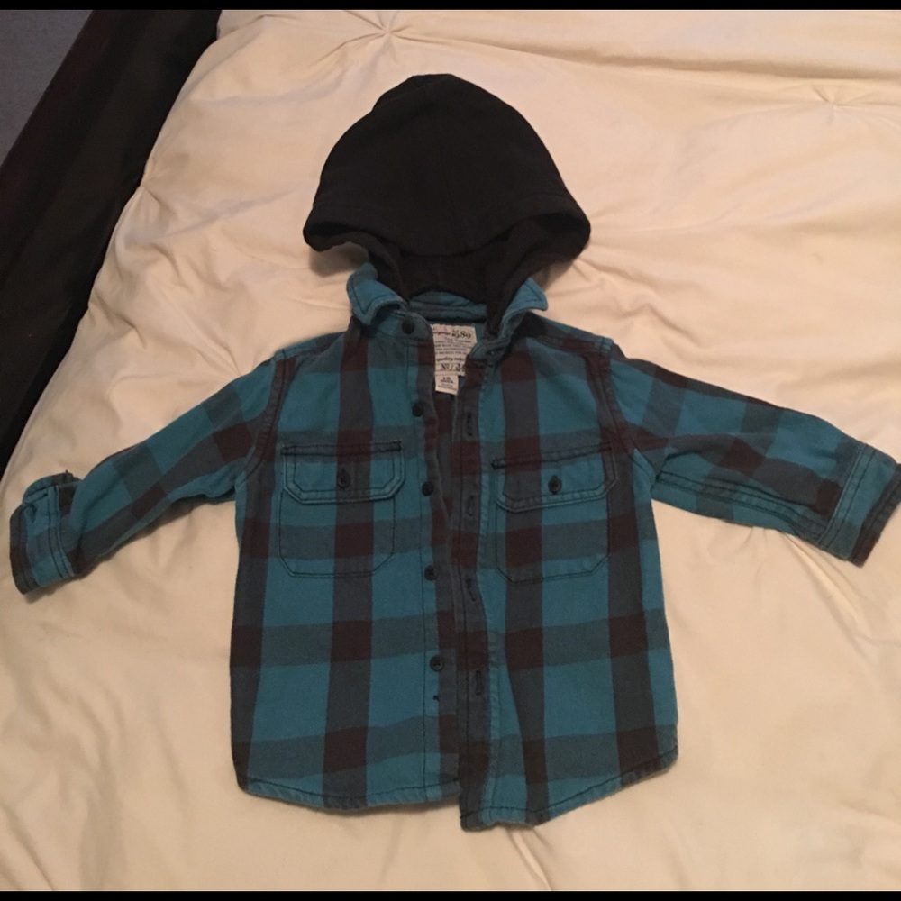 Baby Boy Flannel Shirt/Jacket